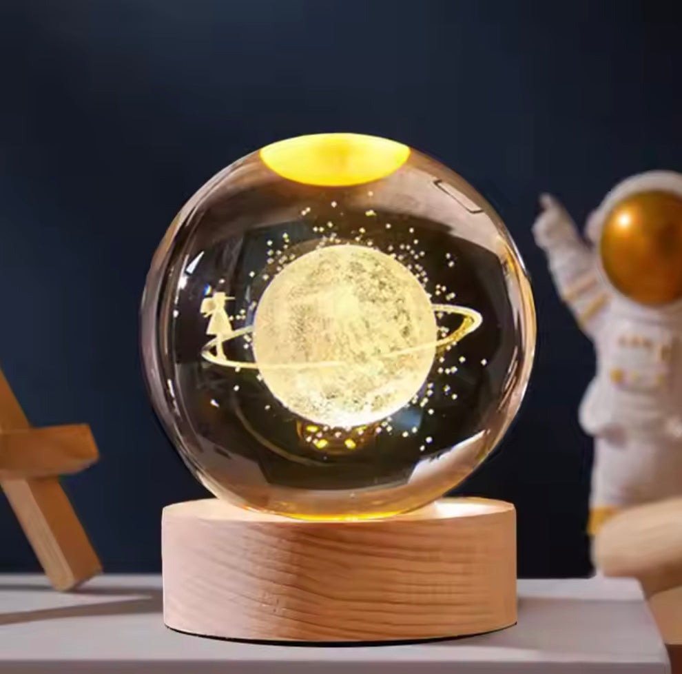 Transparent Ball 3D Laser Engraving Crystal Ball