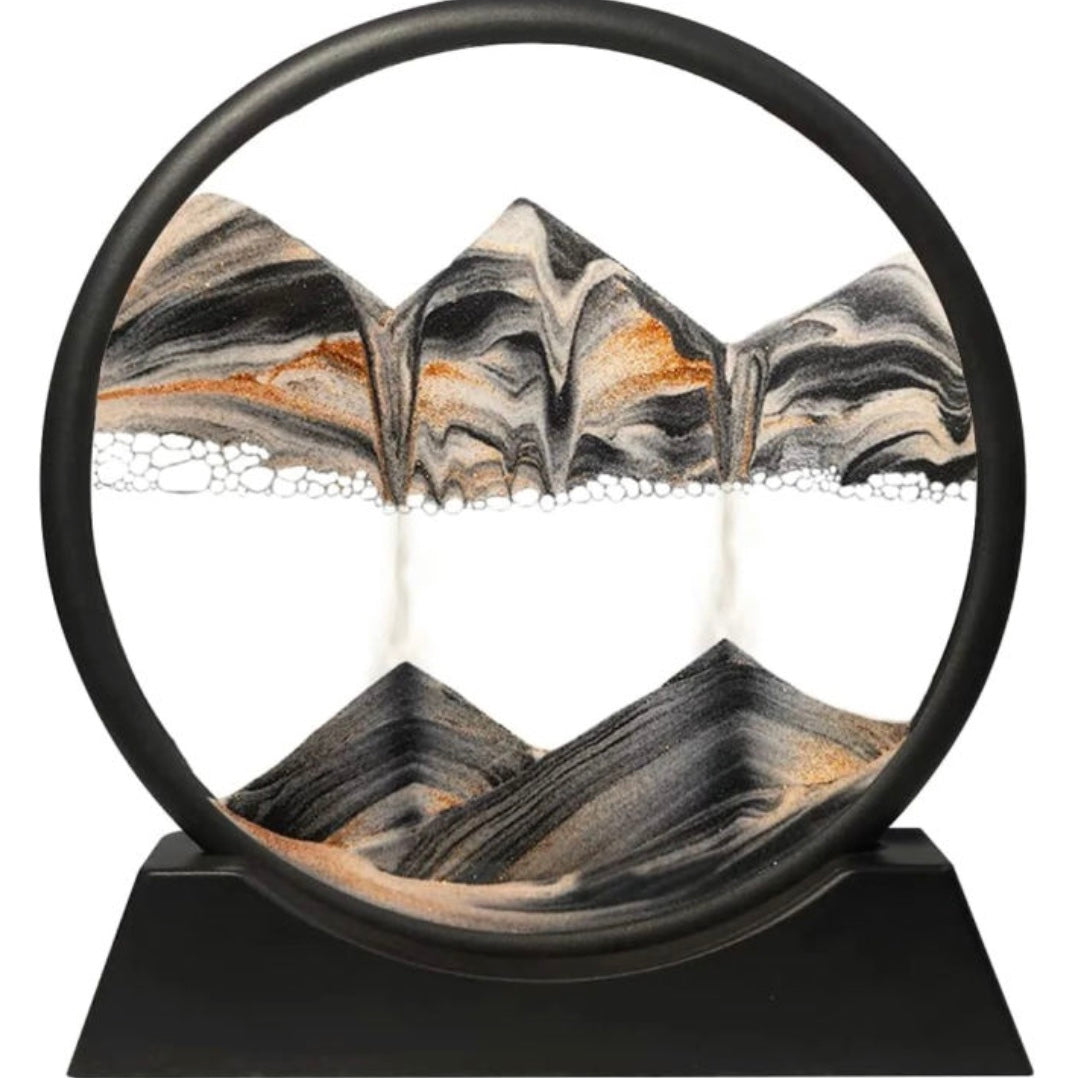 3D Dynamics Hourglass decoration Relax gift for home decor.