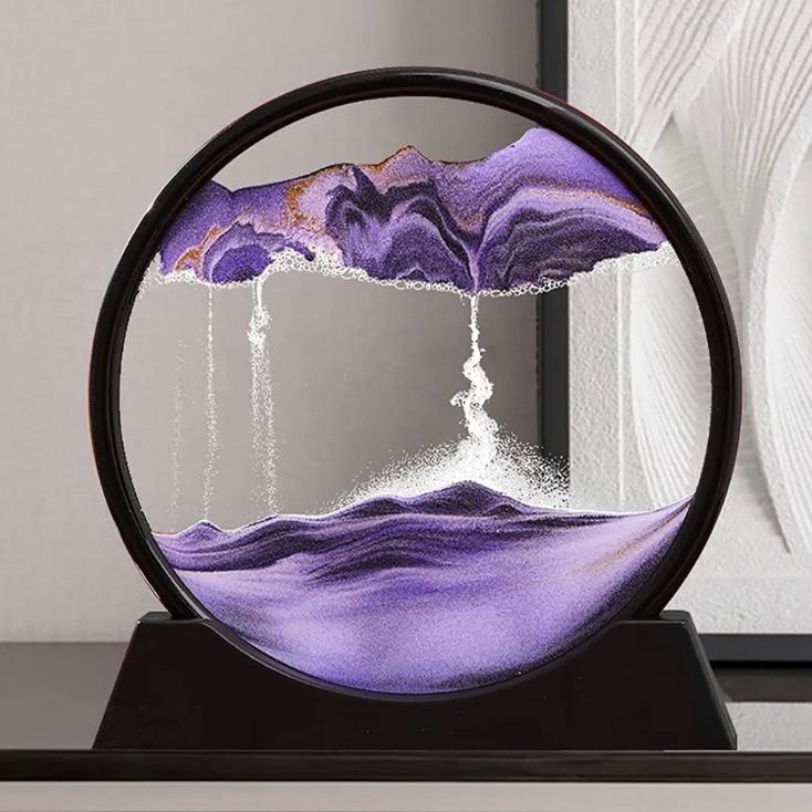 3D Dynamics Hourglass decoration Relax gift for home decor.