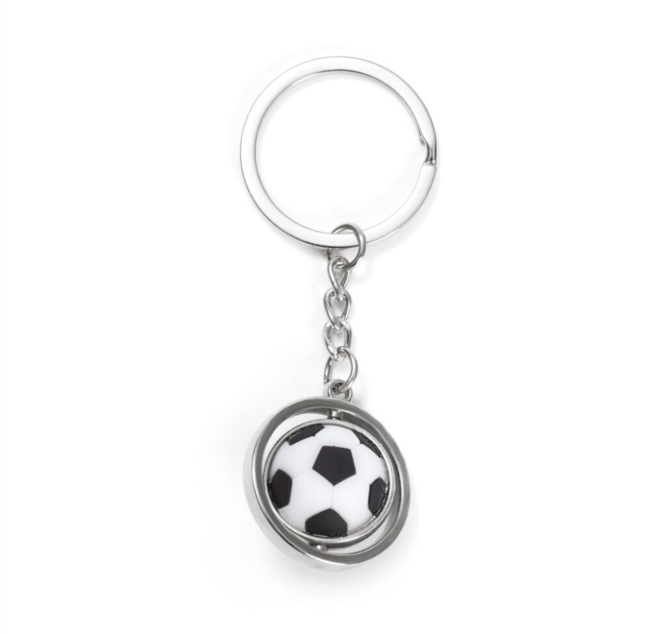 Sports Ball Keychain Set - Basketball, Soccer, and Baseball Key Rings | Fun and Durable Sports Accessories